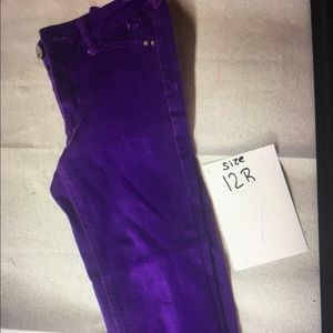 Purple justice pants